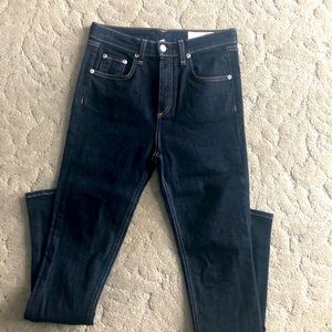 Rag and Bone Justine High Rise Skinny Jeans.